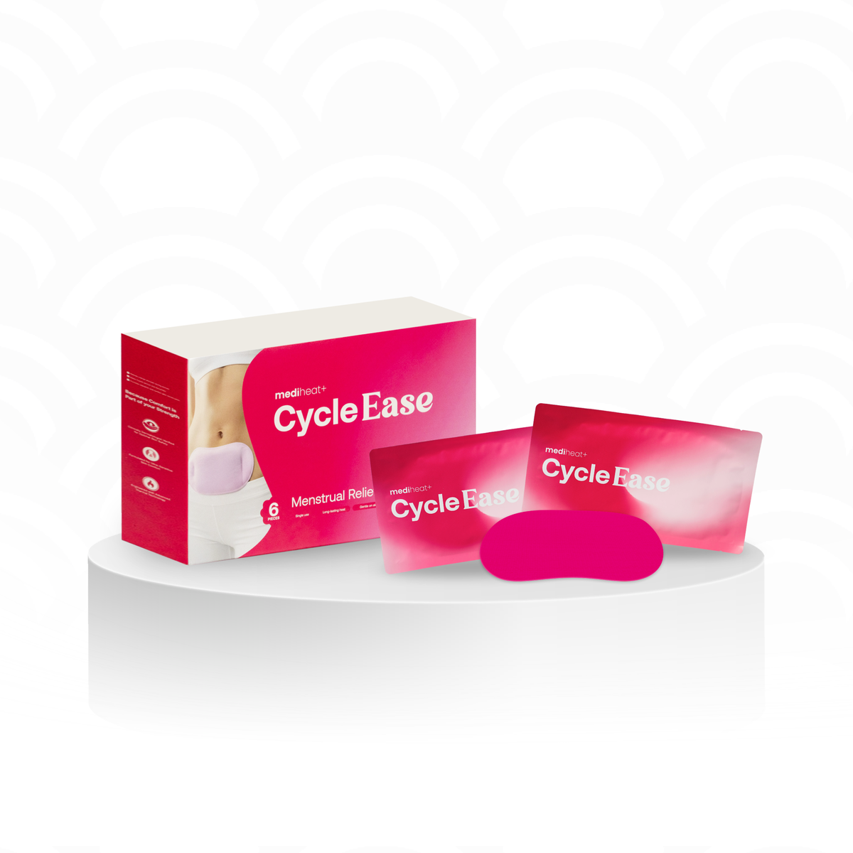 Mediheat+ Cycle Ease Menstrual Heating Patch