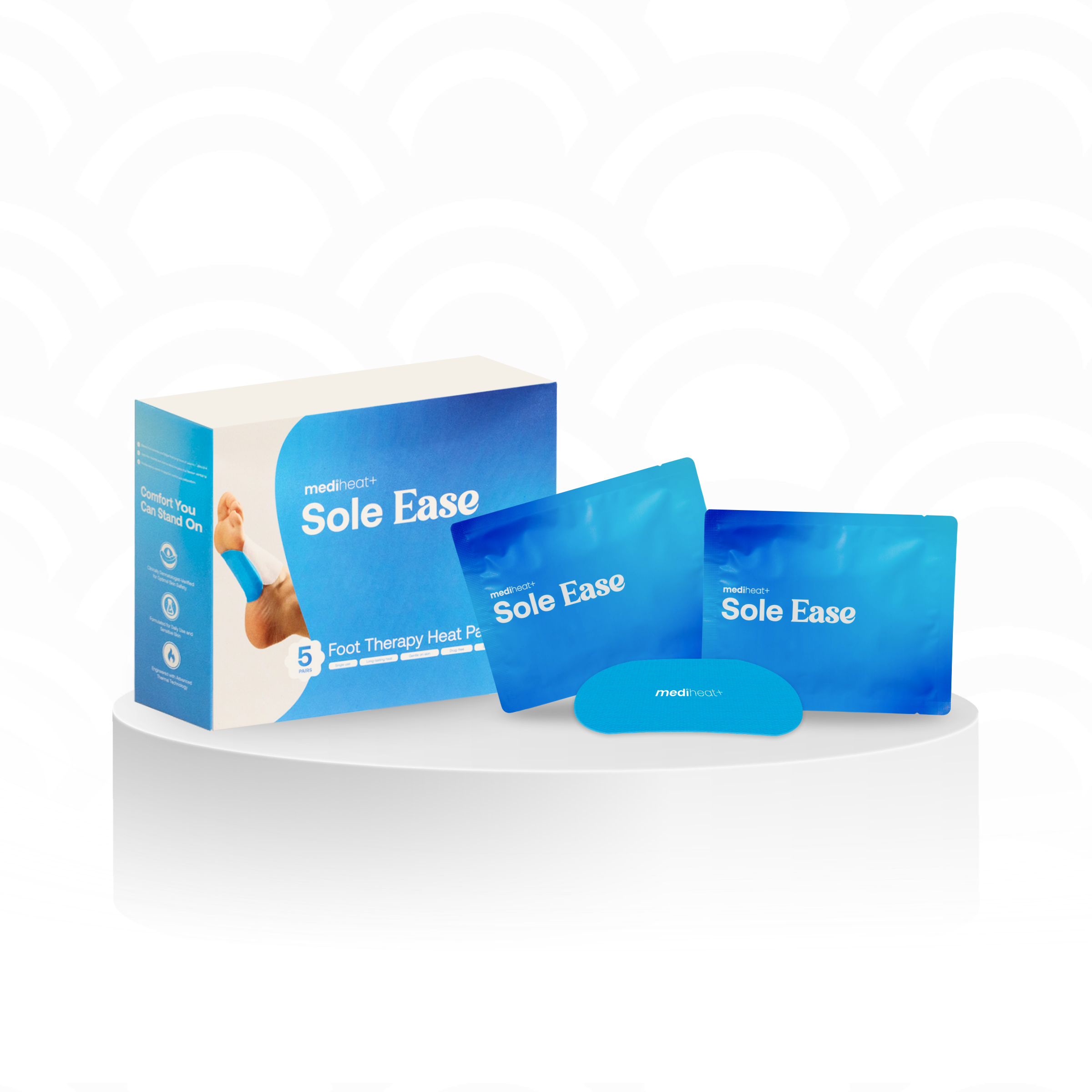 Mediheat+ Sole Ease Foot Heating Patch